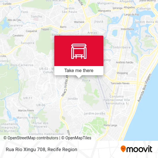 Rua Rio Xingu 708 map