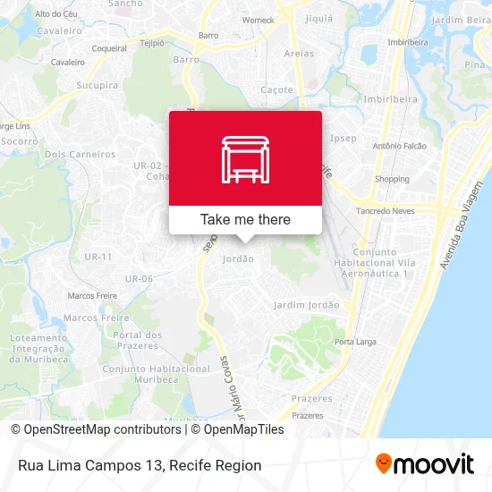 Rua Lima Campos 13 map
