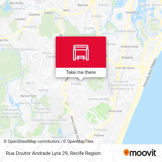 Rua Doutor Andrade Lyra 29 map