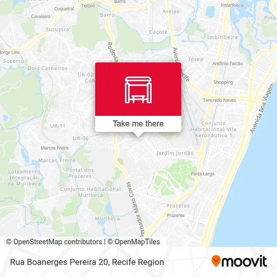 Rua Boanerges Pereira 20 map