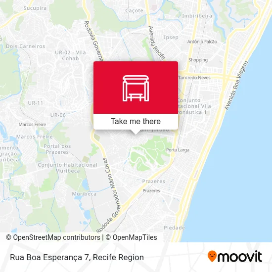 Rua Boa Esperança 7 map
