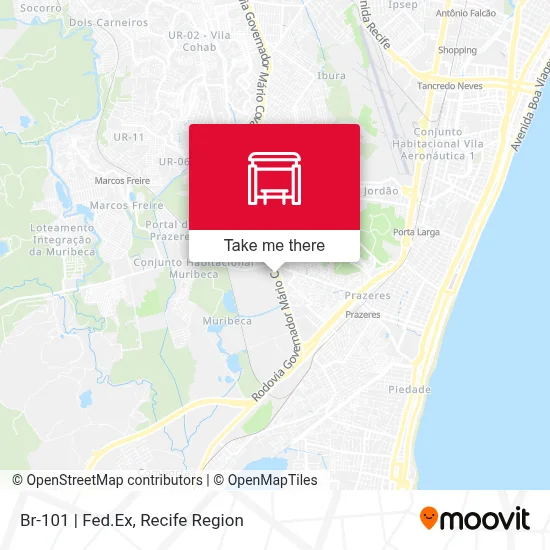 Br-101 | Fed.Ex map