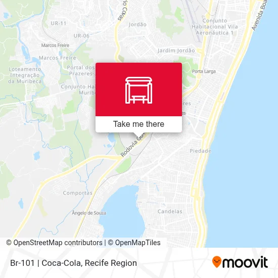 Br-101 | Coca-Cola map