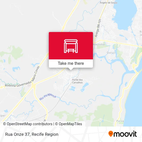 Rua Onze 37 map