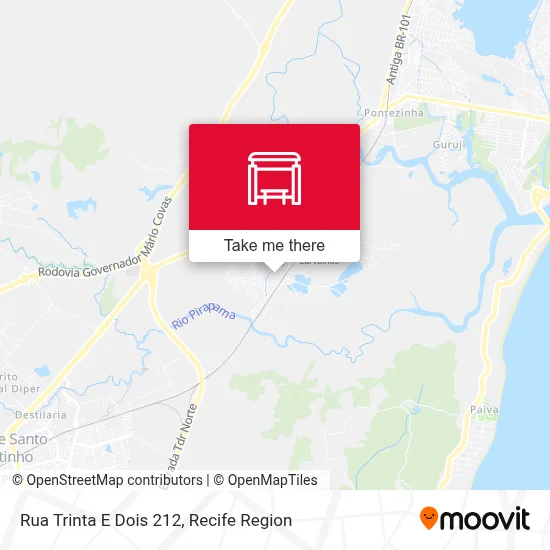 Rua Trinta E Dois 212 map