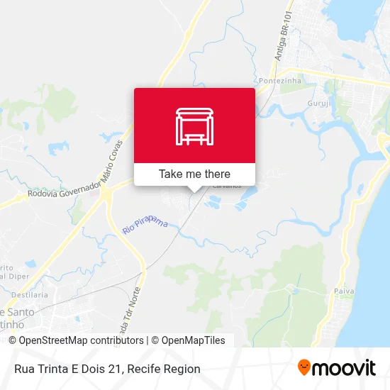 Rua Trinta E Dois 21 map