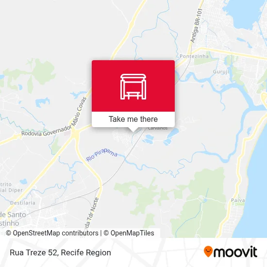 Rua Treze 52 map