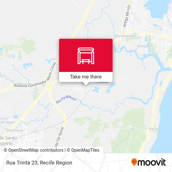 Rua Trinta 23 map