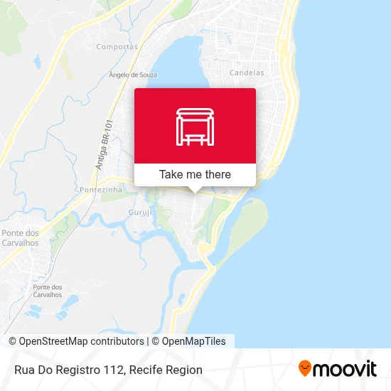 Rua Do Registro 112 map