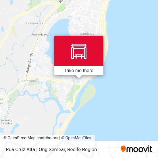 Rua Cruz Alta | Ong Semear map