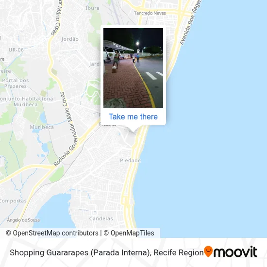Shopping Guararapes (Parada Interna) map
