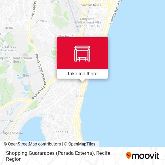 Shopping Guararapes (Parada Externa) map