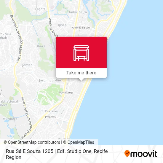 Rua Sá E Souza 1205 | Edf. Studio One map