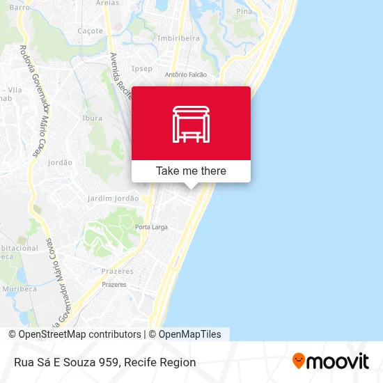 Rua Sá E Souza 959 map