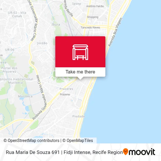 Rua Maria De Souza 691 | Fidji Intense map