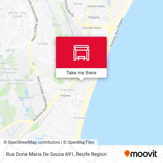 Rua Dona Maria De Souza 691 map