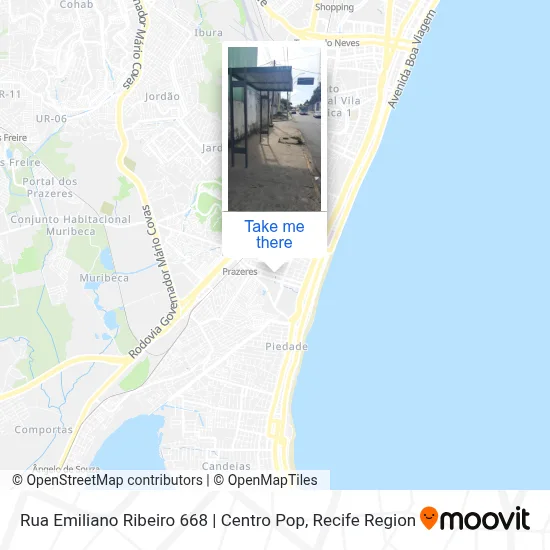 Rua Emiliano Ribeiro 668 | Centro Pop map