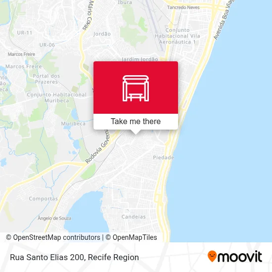 Rua Santo Elias 200 map