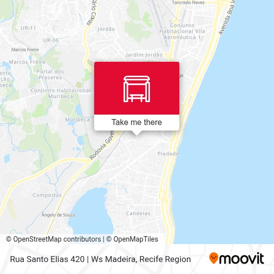 Rua Santo Elias 420 | Ws Madeira map