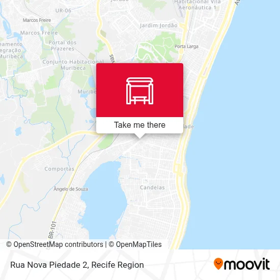 Rua Nova Piedade 2 map