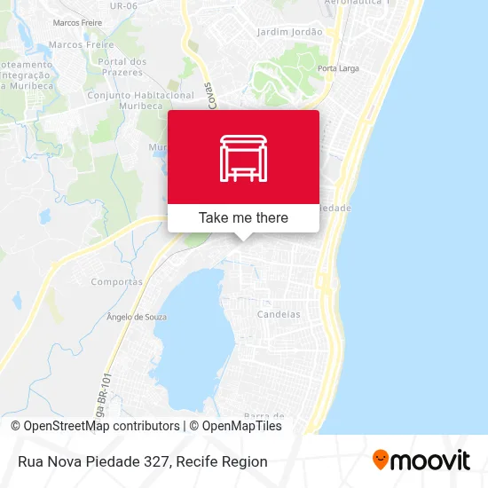 Rua Nova Piedade 327 map