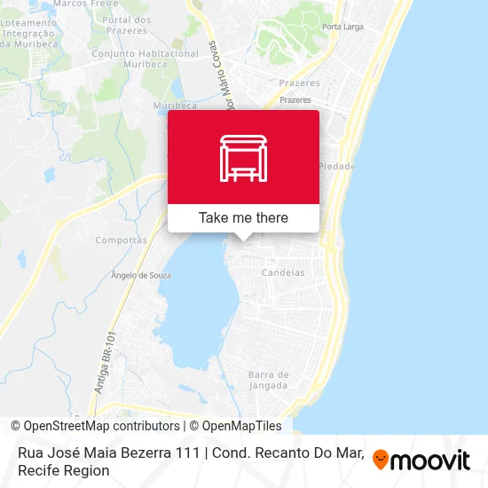 Rua José Maia Bezerra 111 | Cond. Recanto Do Mar map