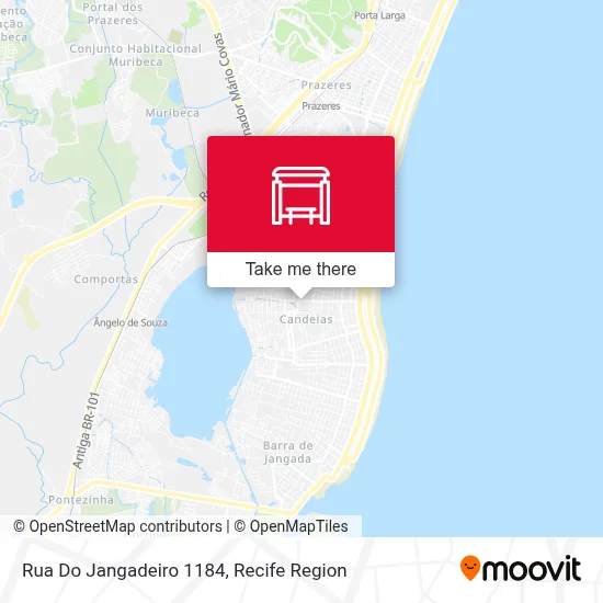 Rua Do Jangadeiro 1184 map