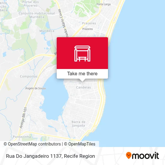 Rua Do Jangadeiro 1137 map