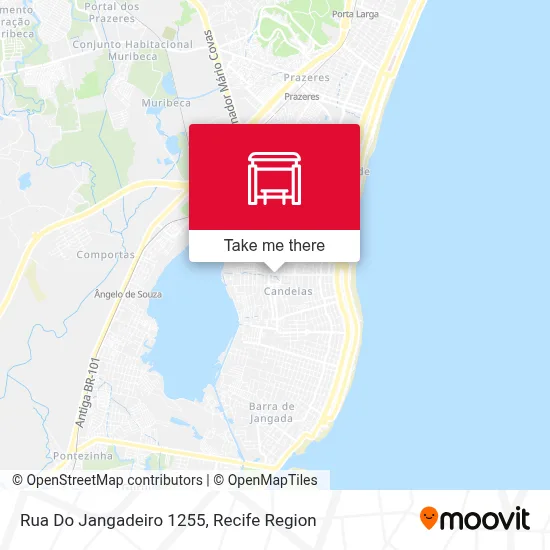 Rua Do Jangadeiro 1255 map