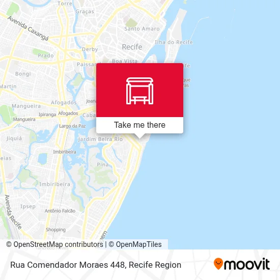 Rua Comendador Moraes 448 map