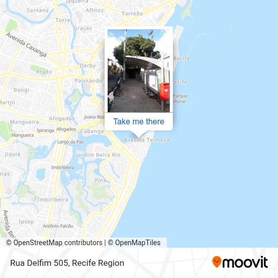 Rua Delfim 505 map