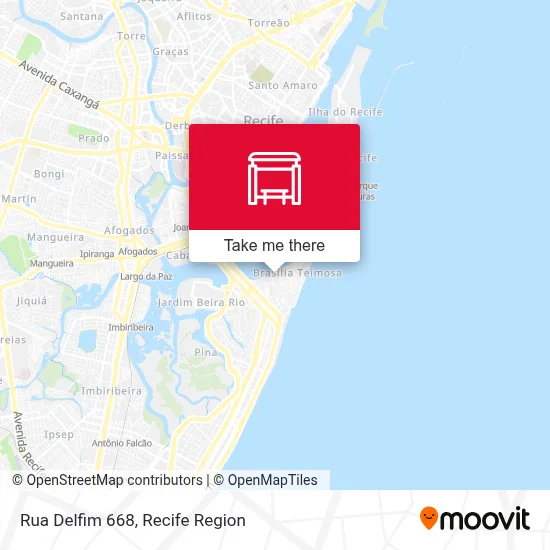 Rua Delfim 668 map