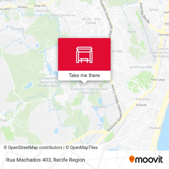 Rua Machados 403 map
