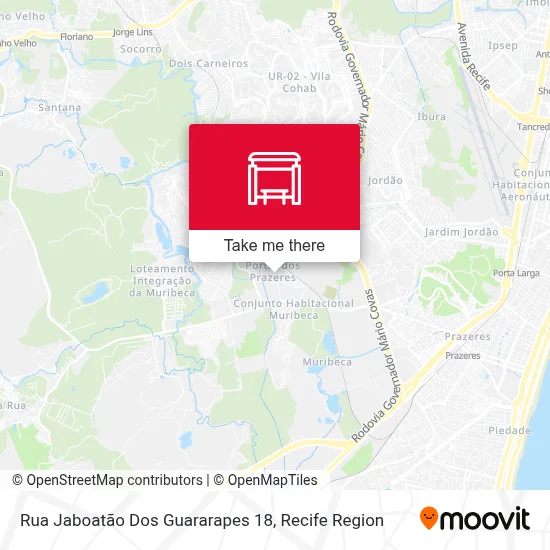 Rua Jaboatão Dos Guararapes 18 map