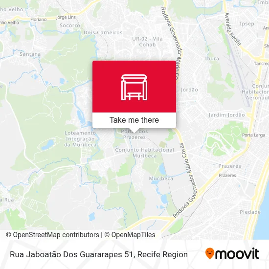 Rua Jaboatão Dos Guararapes 51 map
