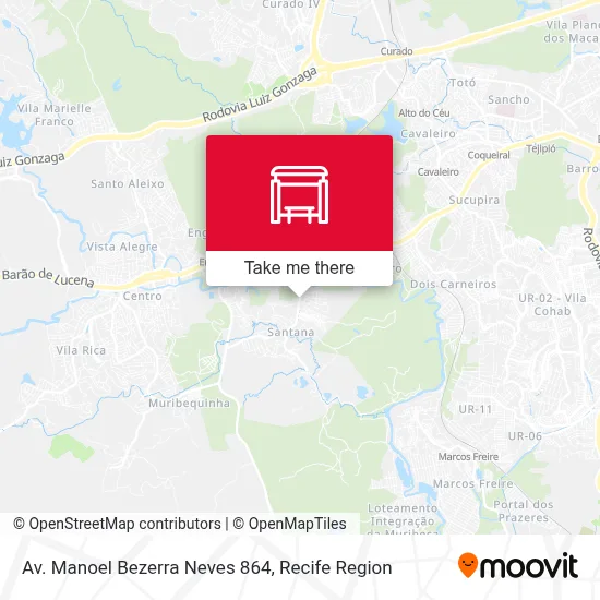 Av. Manoel Bezerra Neves 864 map