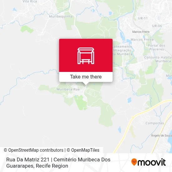 Rua Da Matriz 221 | Cemitério Muribeca Dos Guararapes map