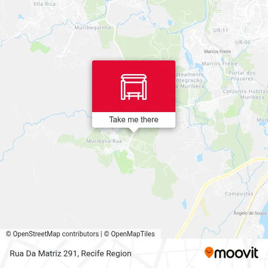 Rua Da Matriz 291 map