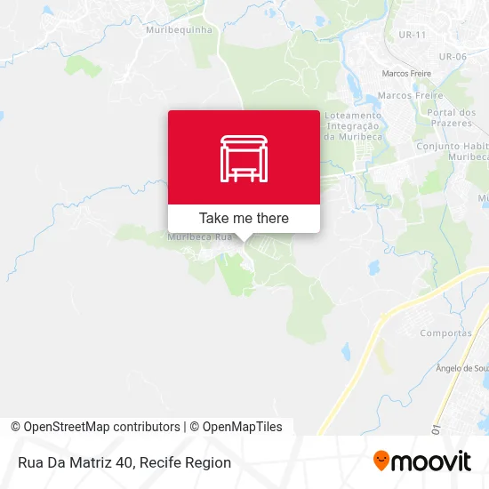 Rua Da Matriz 40 map