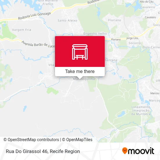 Rua Do Girassol 46 map