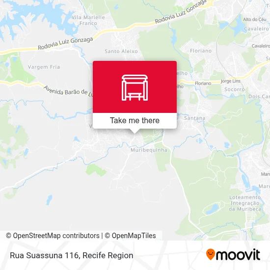 Rua Suassuna 116 map