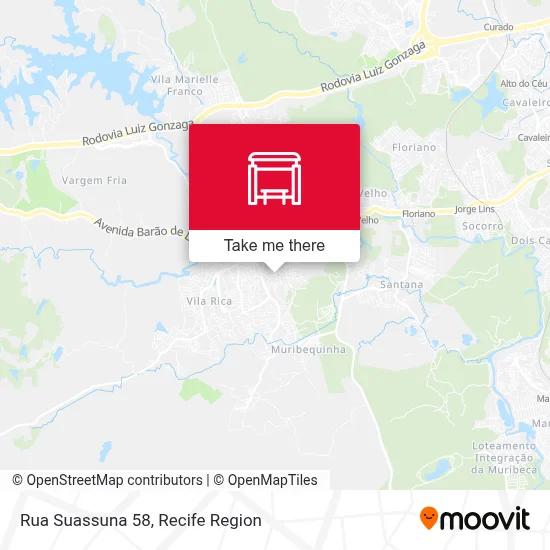 Rua Suassuna 58 map