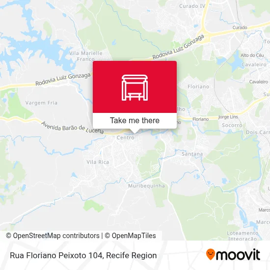 Rua Floriano Peixoto 104 map