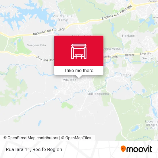 Rua Iara 11 map