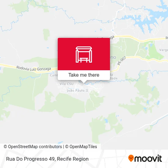 Rua Do Progresso 49 map