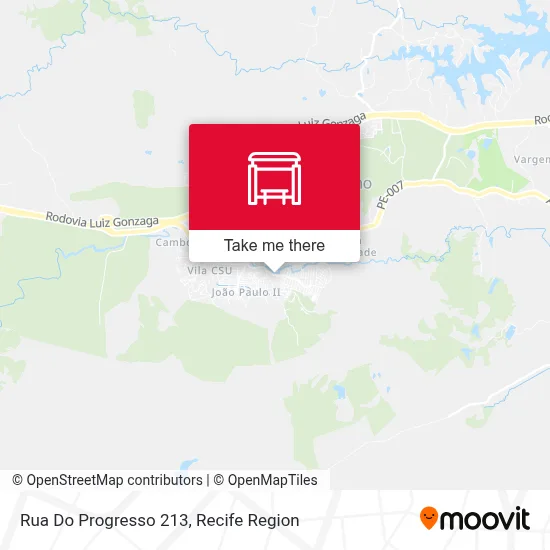 Rua Do Progresso 213 map
