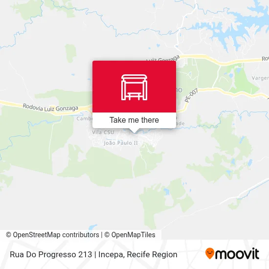 Rua Do Progresso 213 | Incepa map