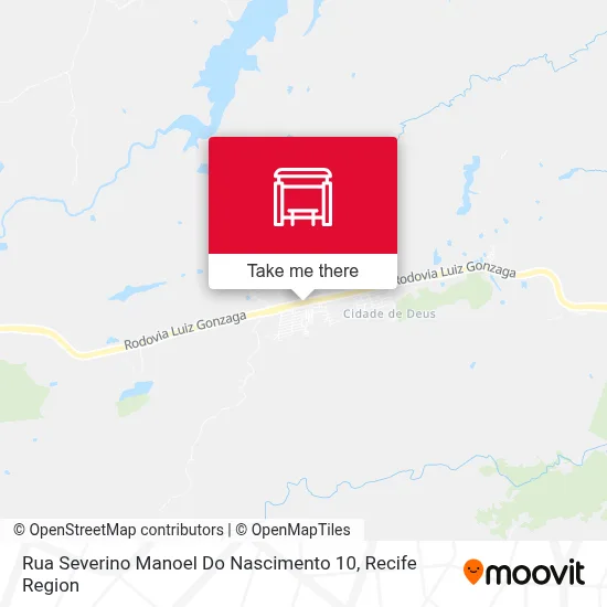 Rua Severino Manoel Do Nascimento 10 map