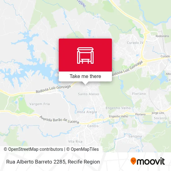 Rua Alberto Barreto 2285 map