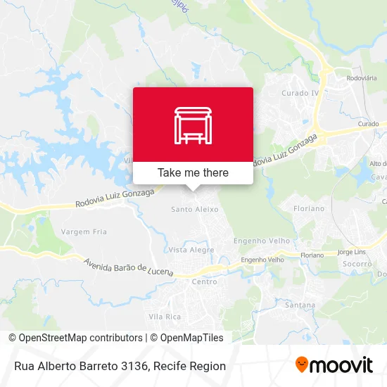 Rua Alberto Barreto 3136 map